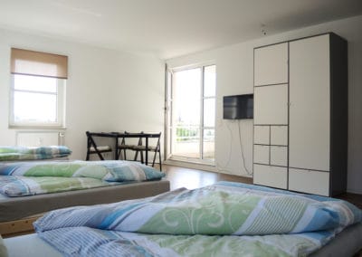 Monteurzimmer Dresden Schlafzimmer 1