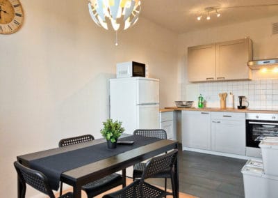 Monteurzimmer Halle Küche