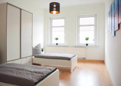 Monteurzimmer Gera Schlafzimmer 1