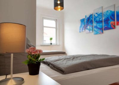 Monteurzimmer Salzgitter & Braunschweig Schlafzimmer 2