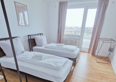 Monteurzimmer Erfurt Schlafzimmer 2